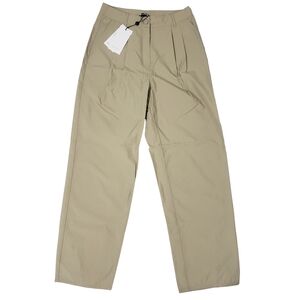 Saks Potts Lele Pants Women Medium Oat Pleated NWT